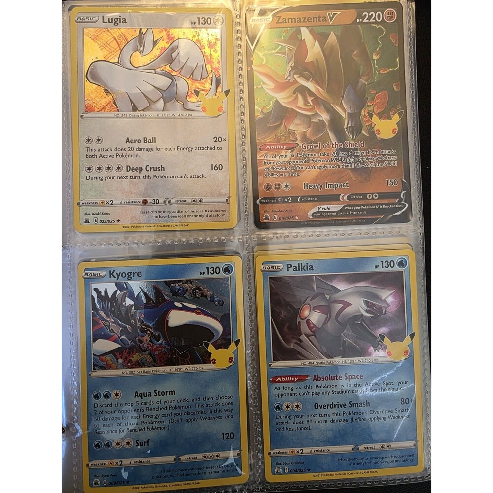 🔥Pokemon Binder Collection🔥 double sleeved NM/M Condition 💎
